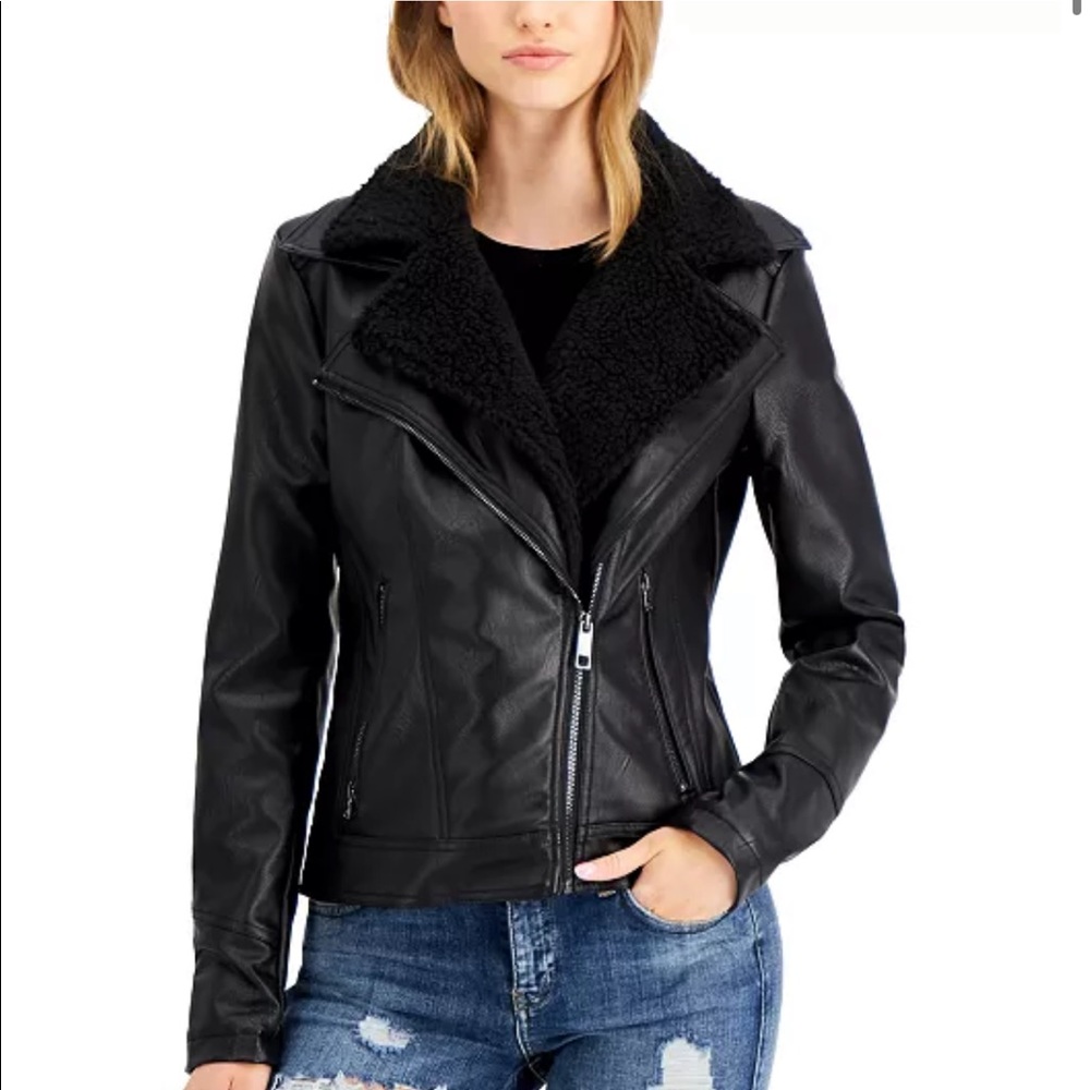 Guess moto jacket NWT